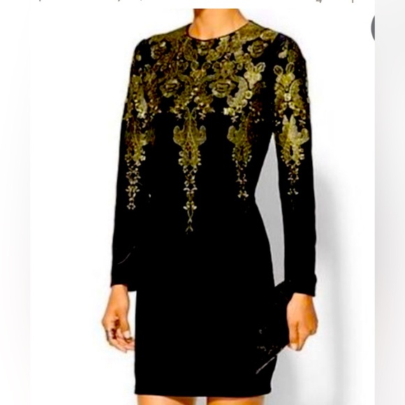 Press vintage 80s dress new with tags size large prefect little black dress - Picture 1 of 3